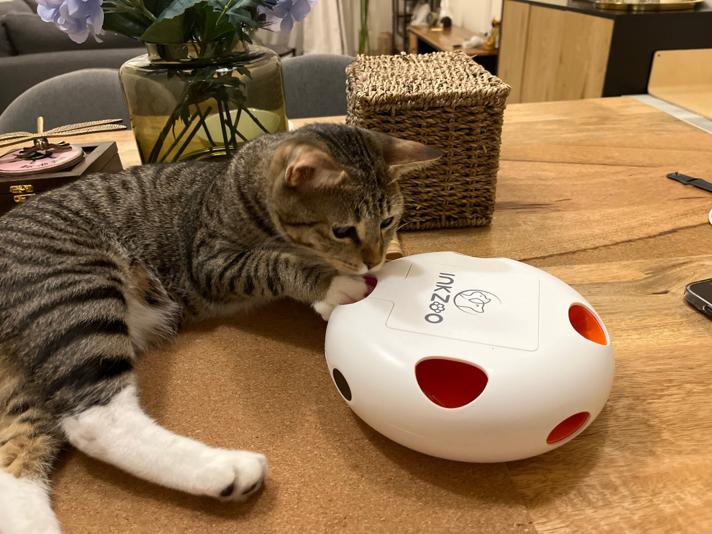 Whack-A-Mole Smart Interactive Cat Toy