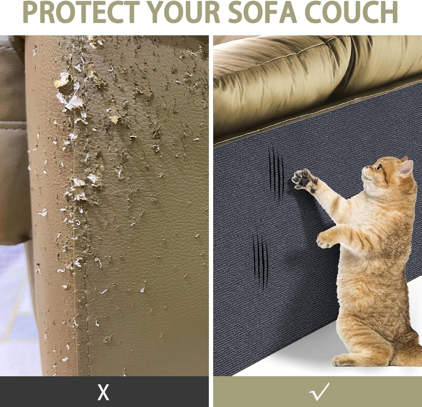 Cat Scratch Resistant Sticker