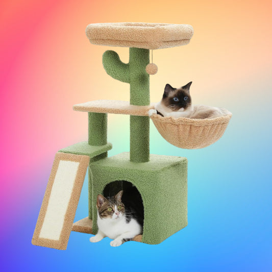 Cactus Cute Cat Tower