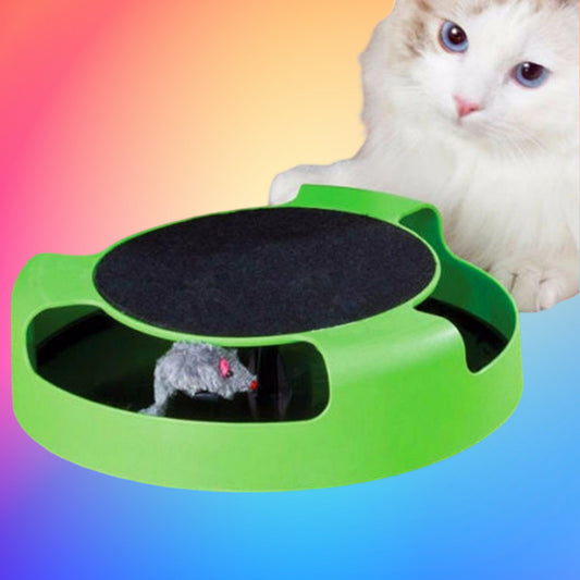 Mouse Catch Play Scratch Board Cat Toy
